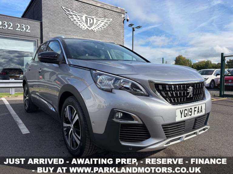 2019 Peugeot 3008 1.5 3008 Allure Blue HDi S/S 5dr SUV Diesel Manual