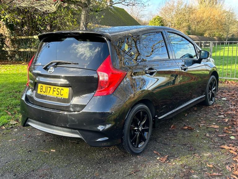 2017 Nissan Note 1.2 Black Edition Hatchback 5dr Petrol Manual Euro 6 (s/s) (80