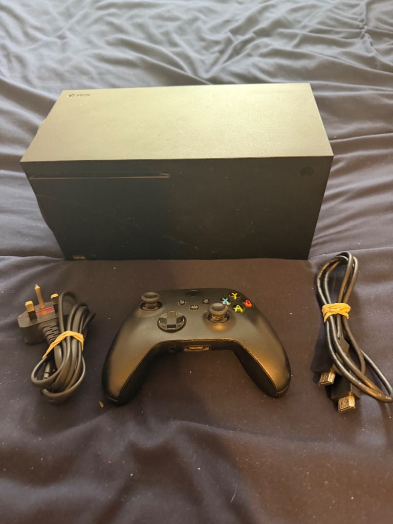 Microsoft Xbox Series X Console with Official Controller