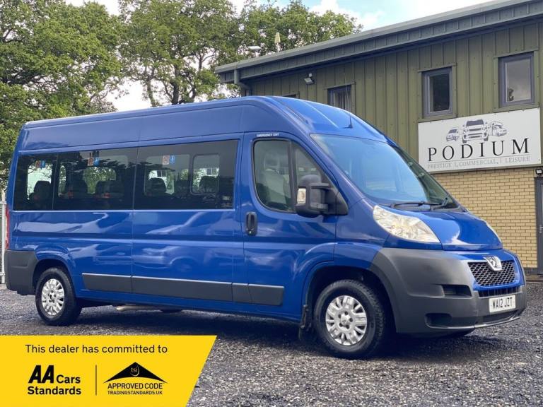 2012 Peugeot Boxer 2.2 HDi H2 Window Van 130ps WINDOW VAN DIESEL Manual
