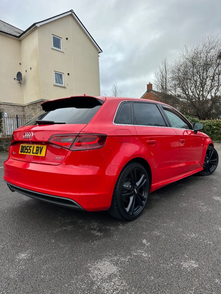 AUDI A3 2.0 S LINE 150 (£20 TAX A YEAR) 12 MNTHS MOT