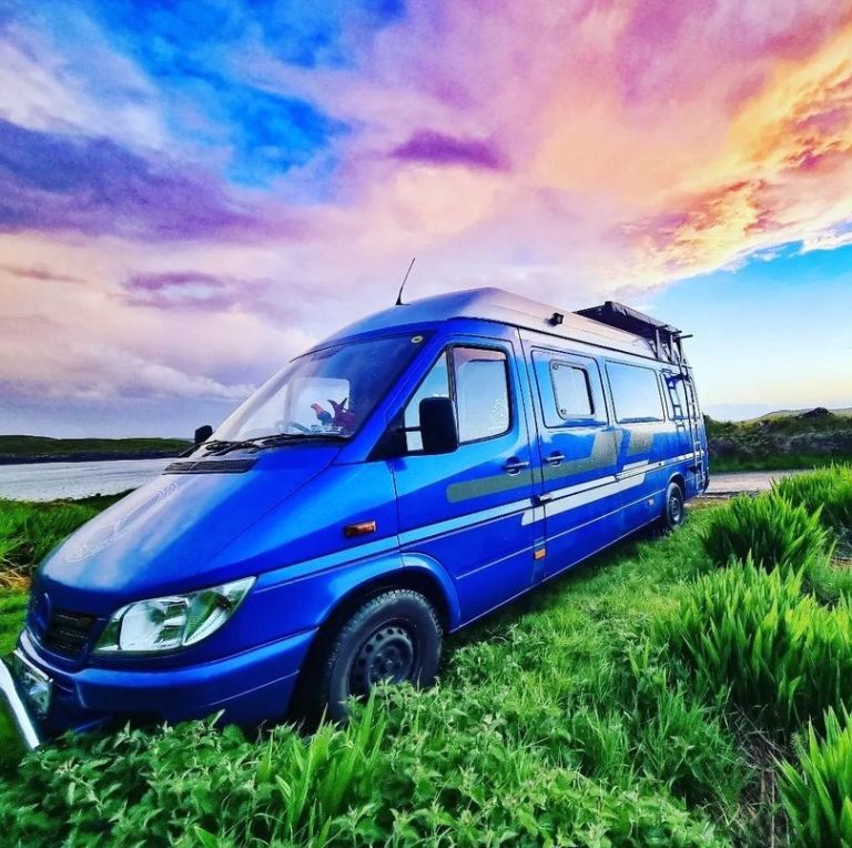 Mercedes-Benz, SPRINTER, XLWB | High Top | RWD Mercedes Sprinter Off-Grid Camper Van "Finn"
