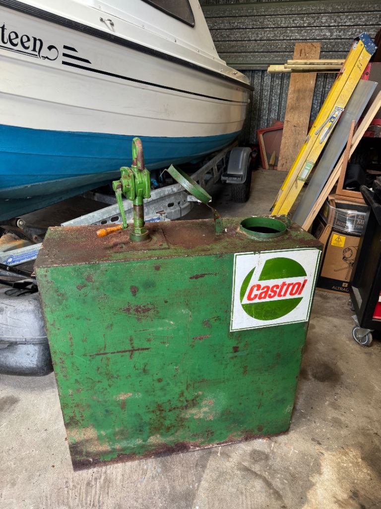Vintage Castrol Oil Dispenser