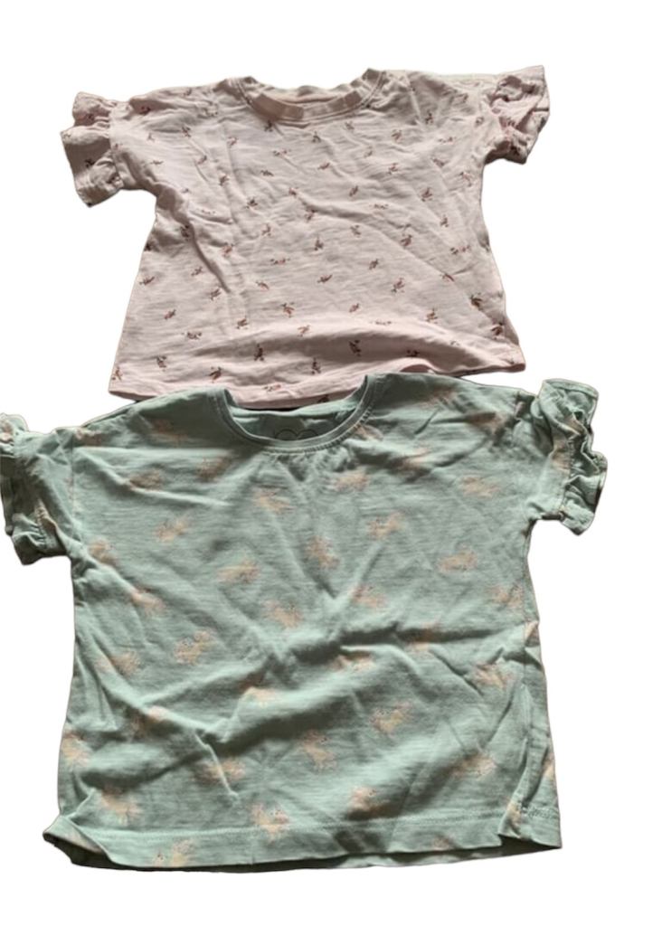 x2 Next Girls T-Shirts Ages 2-3 years old