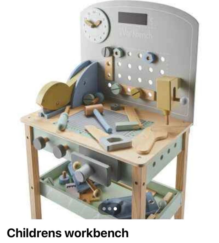Children’s Woiden Workbench