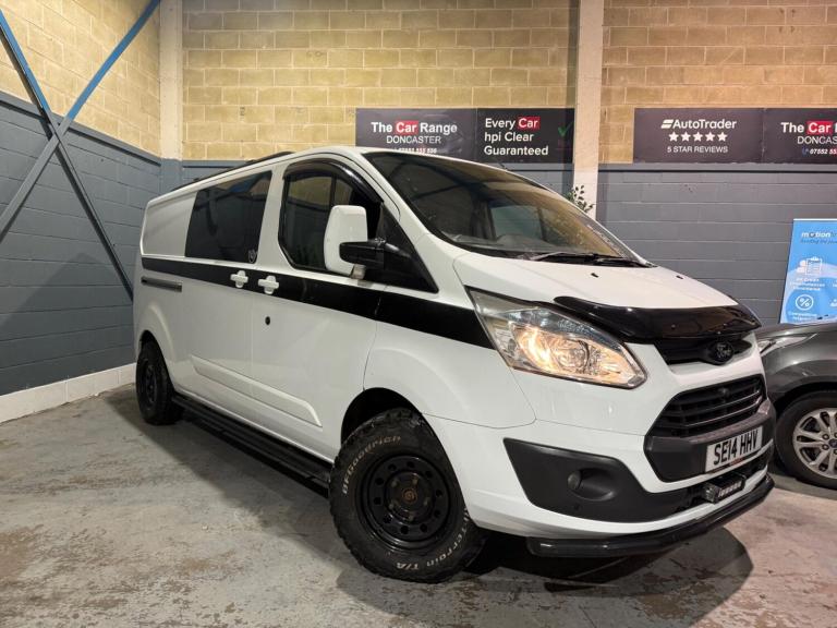 2014 Ford Transit Custom 2.2 TDCi 125ps Low Roof D/Cab Limited Van PANEL VAN DIESEL Manual