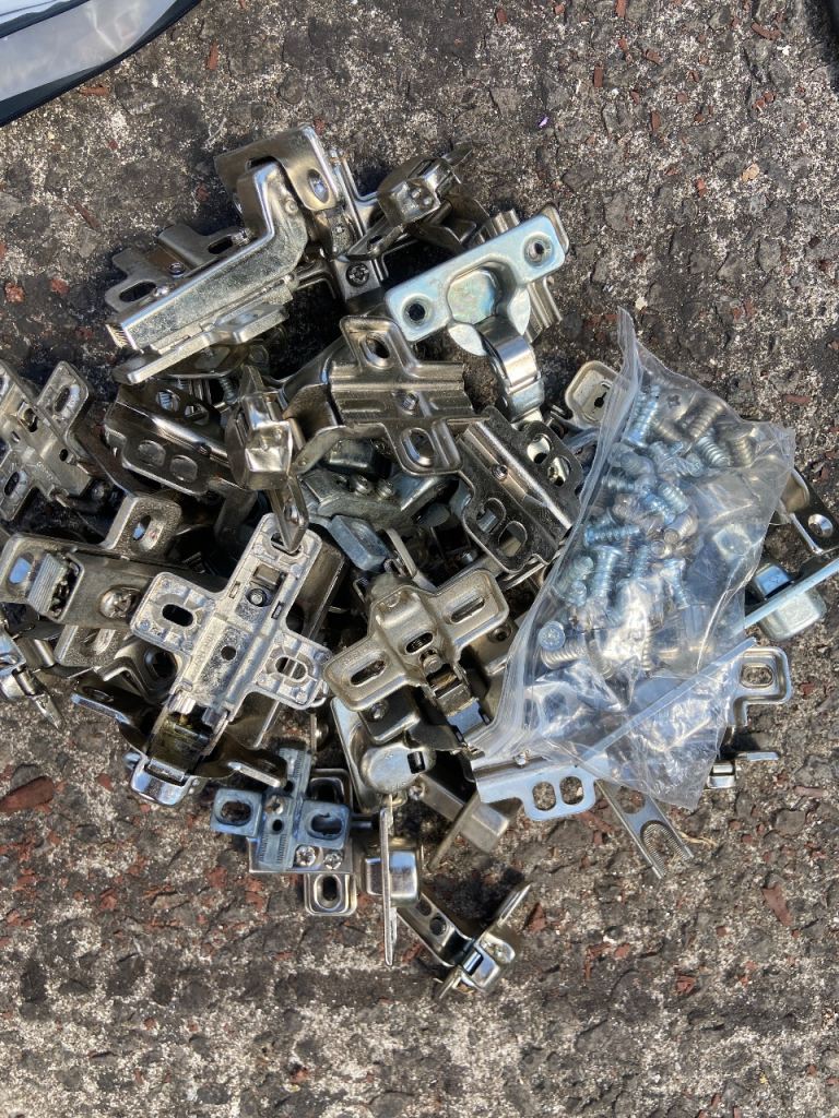 Job Lot Cabinet Hinges FREE