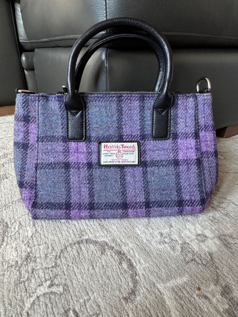 Authentic Harris Tweed Handbag