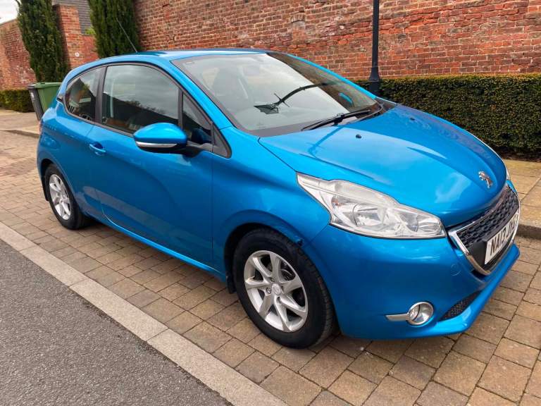 2013 PEUGEOT 208 ACTIVE PURETECH 1.2 PETROL 3DR HATCHBACK EURO 6 80 BHP 