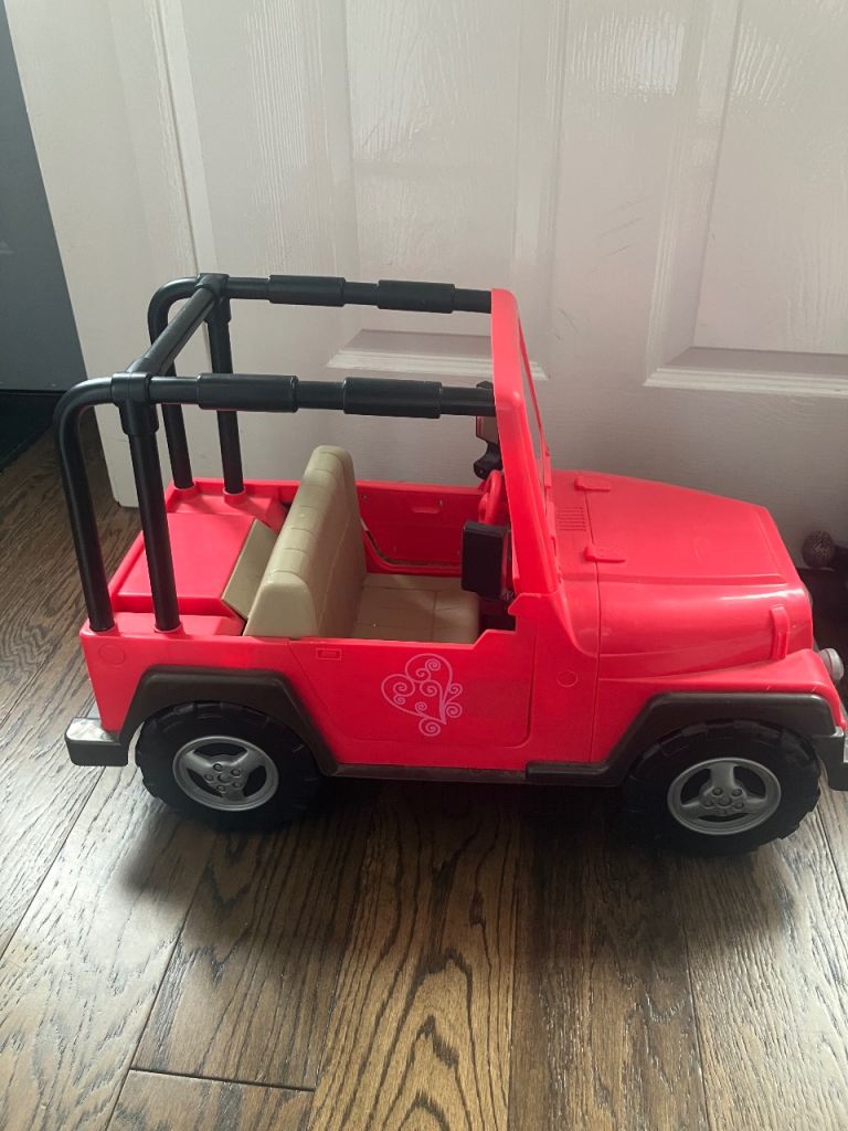 Our Generation Doll Jeep Car