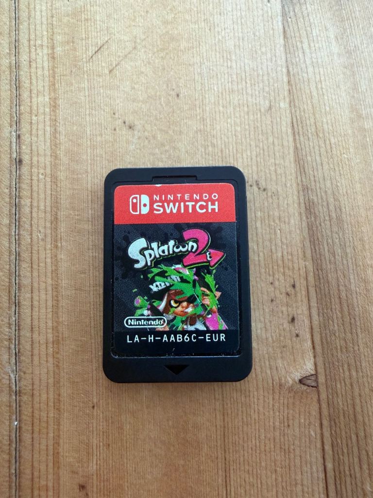 Nintendo Switch Splatoon 2 Game Cartridge
