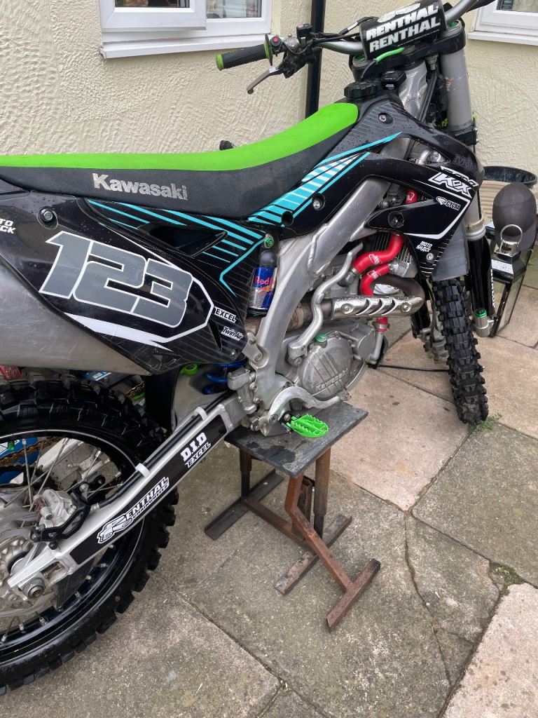 MOTORCROSS KAWASAKI KXF 450 2017 MINT ONLY 100Hrs 