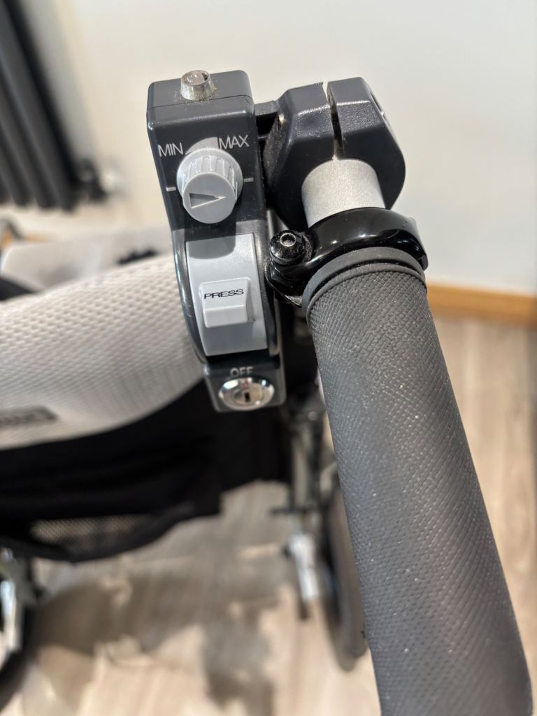 Wheelchair with power pack