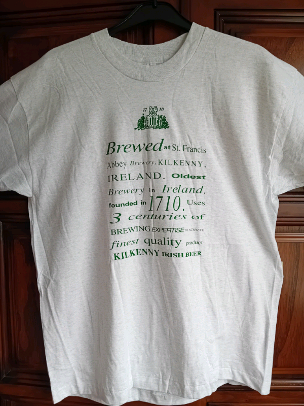 New! Vintage KILKENNY BEER T shirt- 1990s