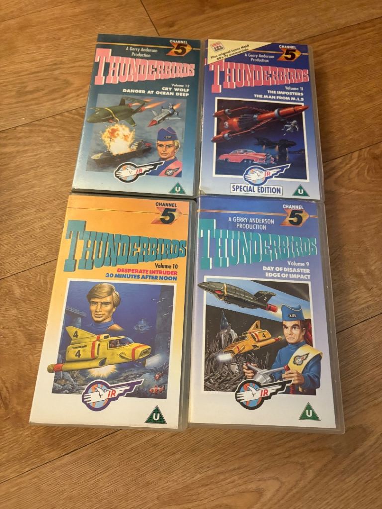 Thunderbirds  series 1-16 set vhs 