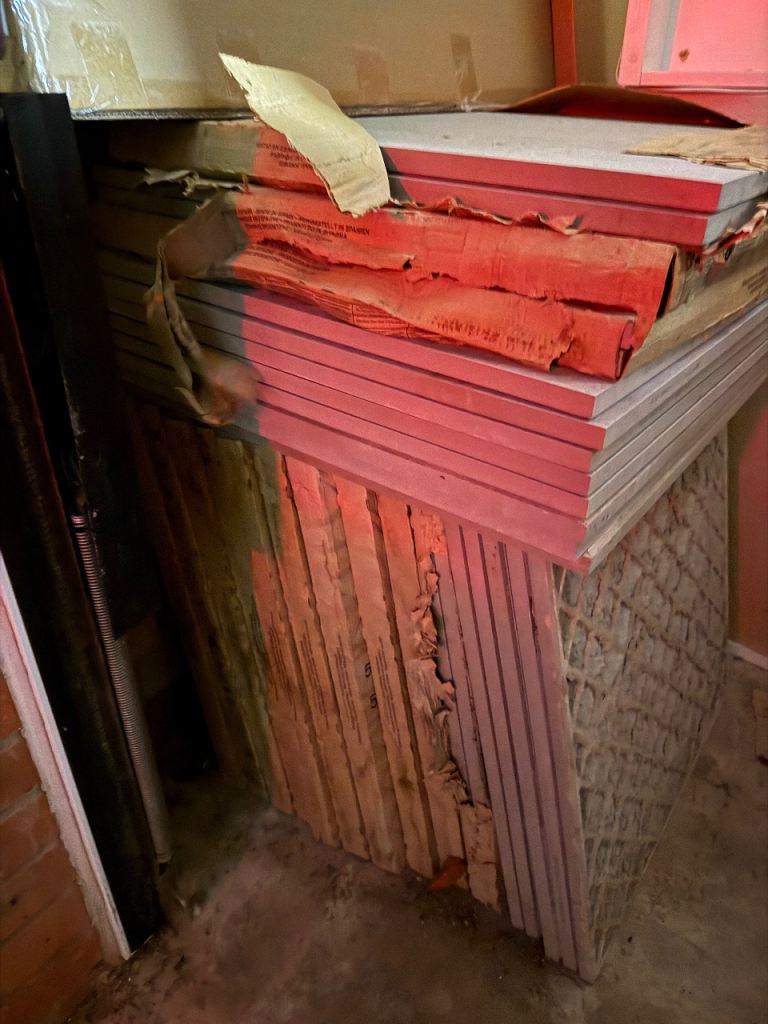 Ashton grey porcelain slabs