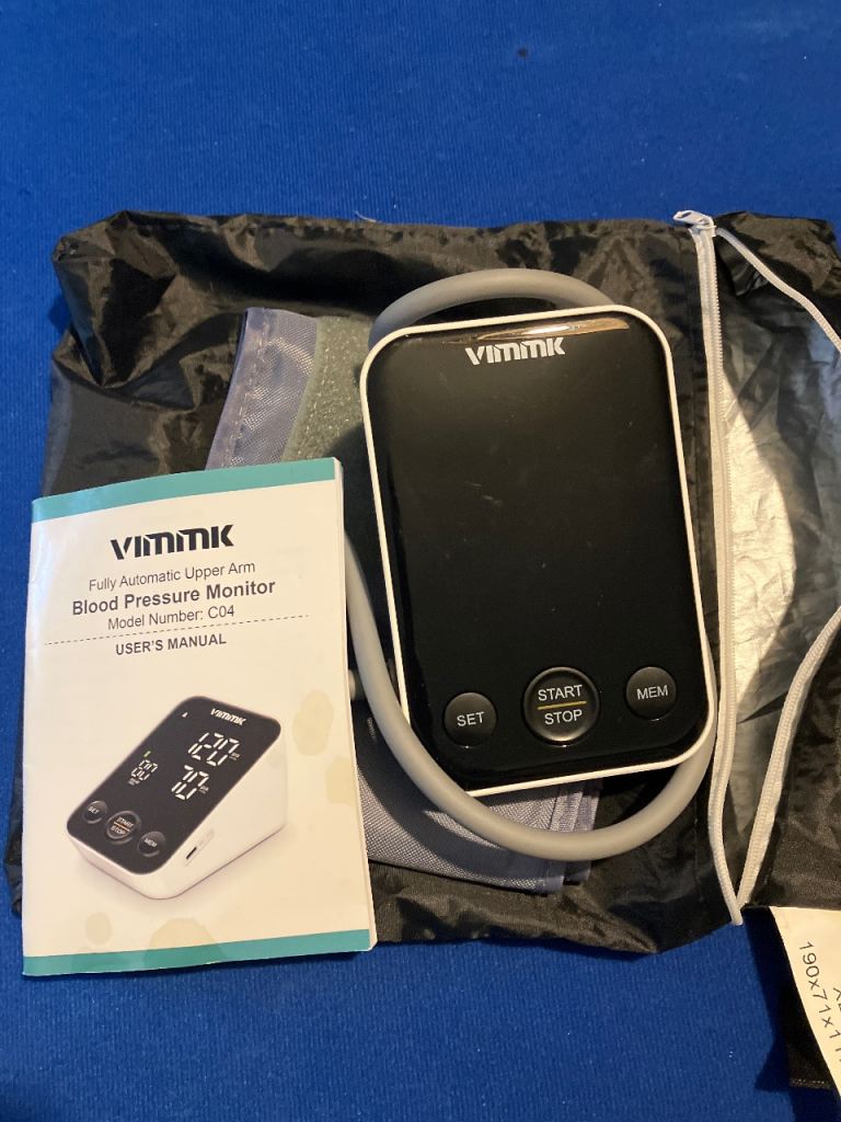 VIMMIK C04 Automatic Upper Arm Blood Pressure Monitor – As Good As New