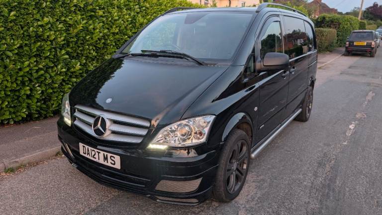 Mercedes Benz Vito 122 CDI Dualiner Sport X Brabus Edition 3.0 V6 Diesel Auto Combi Van in Black