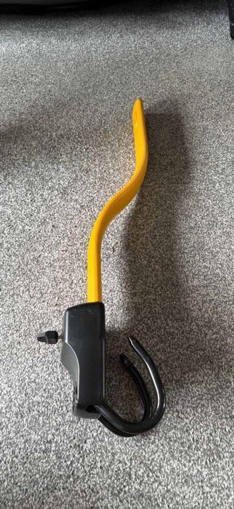 Stoplock pro car steering wheel lock. 