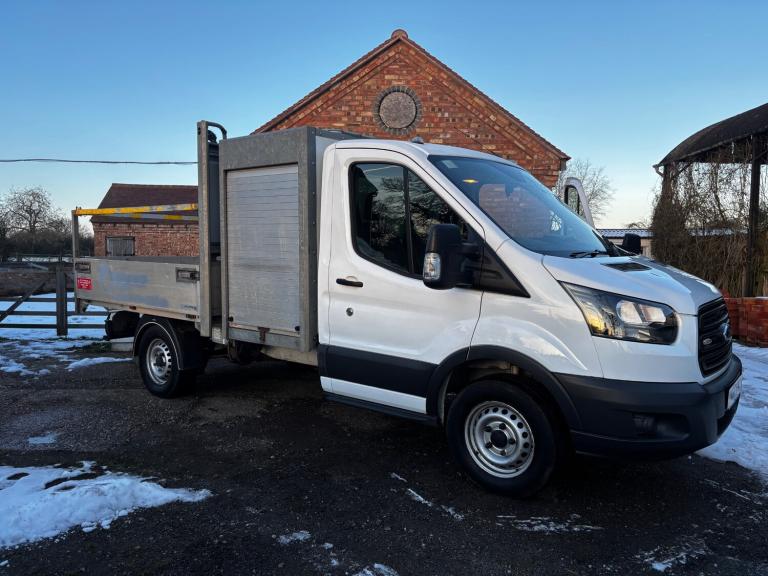 2018 Ford Transit 2.0 TDCi 350 130ps Tipper + Tool Pod TGS Utility Back CHASSIS CAB Diesel Manual