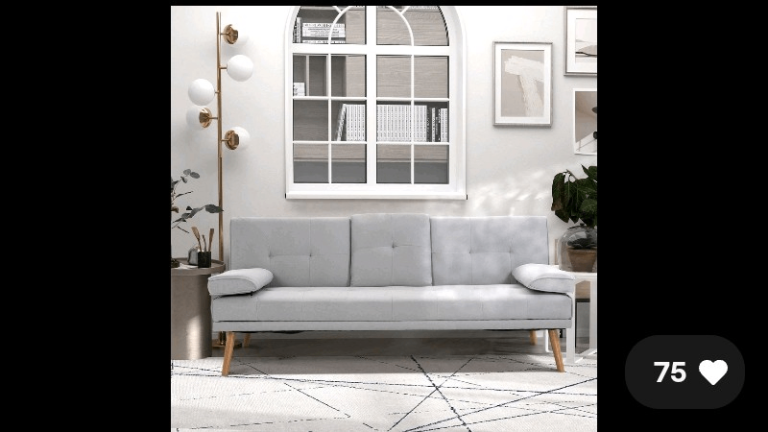 Brand New Homcom 3 seater Sofa Bed. In Box...