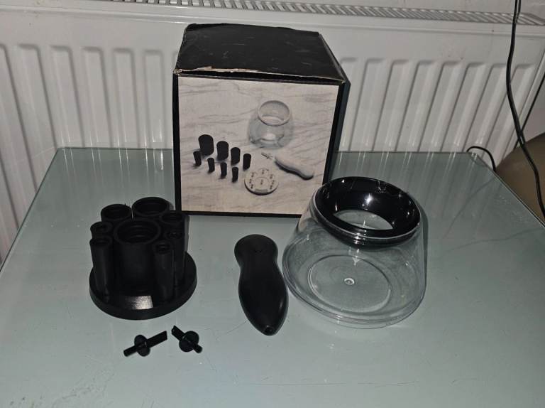 Electric Makeup Brush Cleaner Dryer Set Machine Cosmetic Auto Clean Quick Dry UK