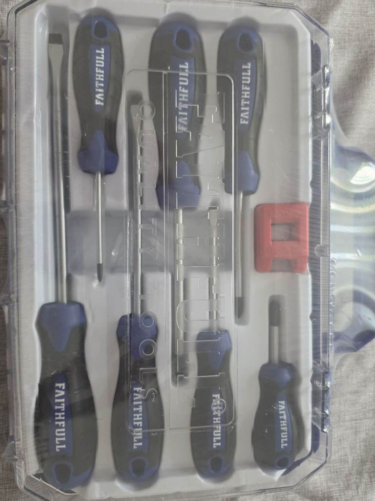 FAITHFULL Screwdriver Set – NEW, Various Sizes
