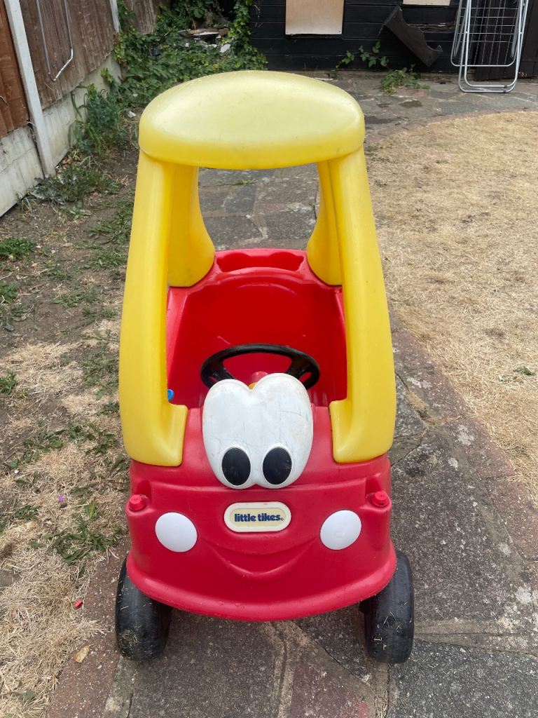 Little Tikes Cozy Coupe Ride-On Toy – Red & Yellow
