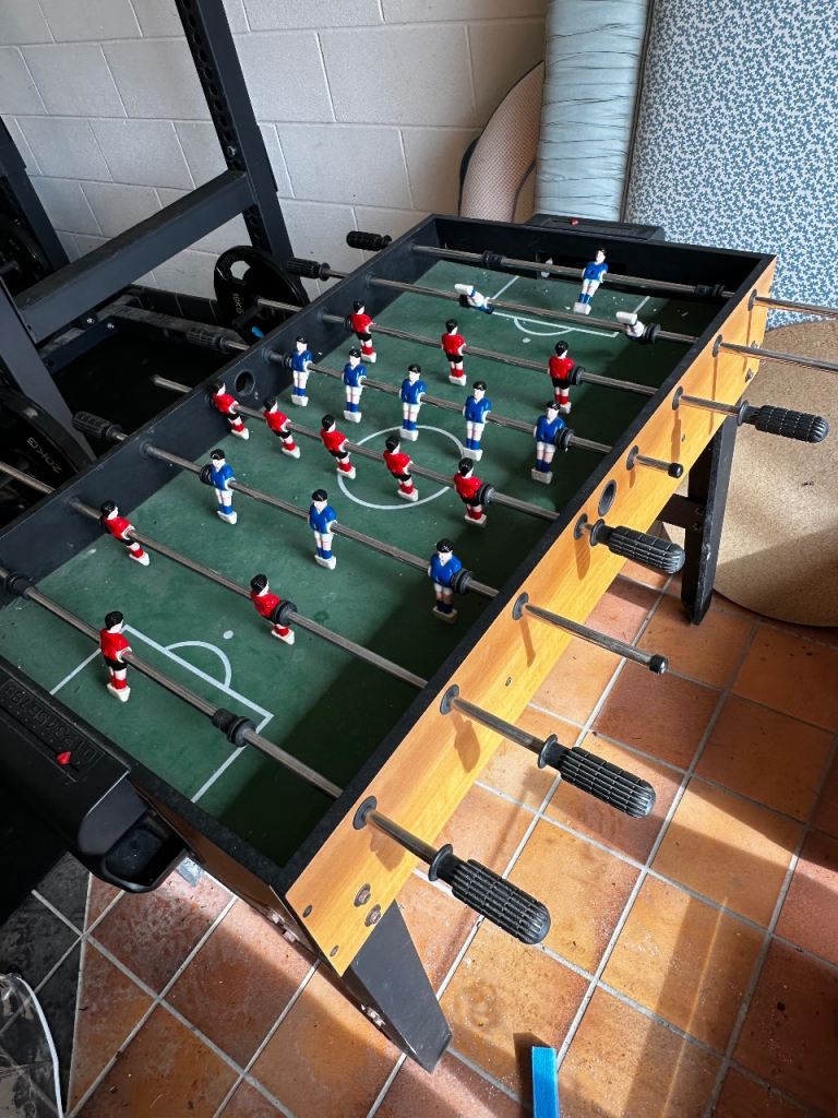 Full-Size Foosball Table – Great Fun, Good Condition
