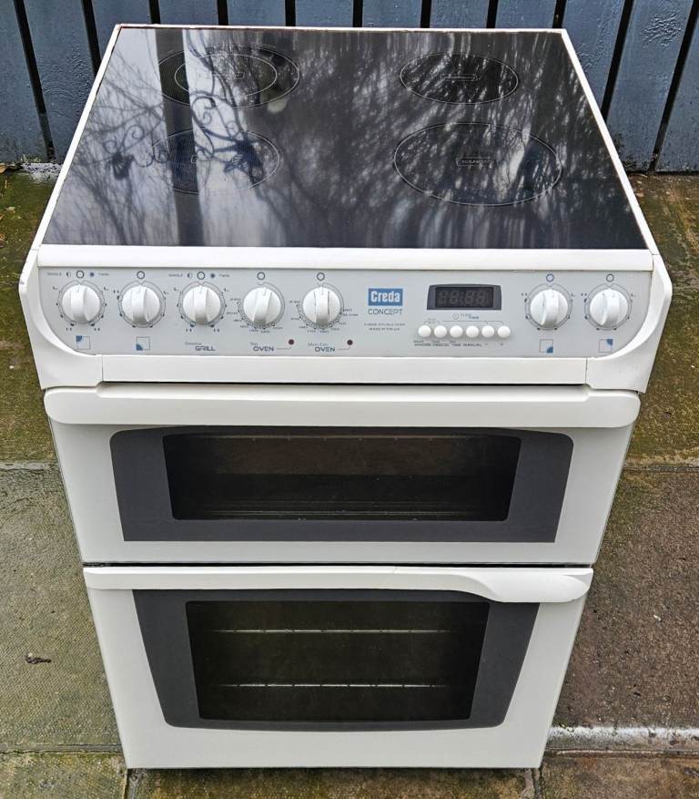 60cm Creda white Electric Cooker 