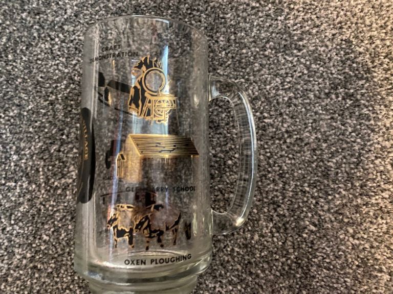 Glass tankard 