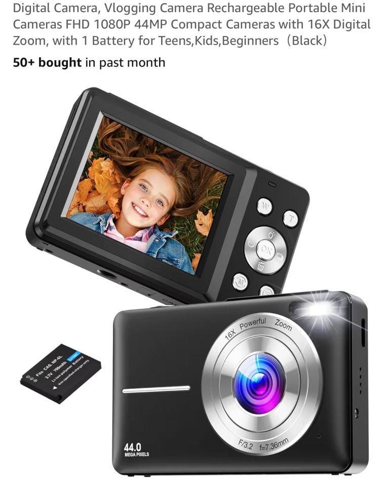 Brand new digital camera