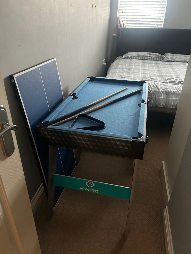 Hy-Pro 8-in-1 games - football,tennis, pool, hockey, archery, darts, bean bag toss and basketball