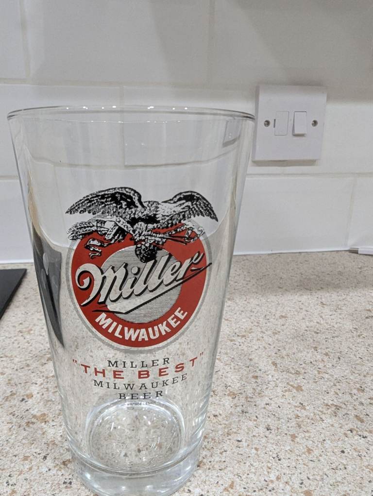 For Sale Miller Milwaukee glass