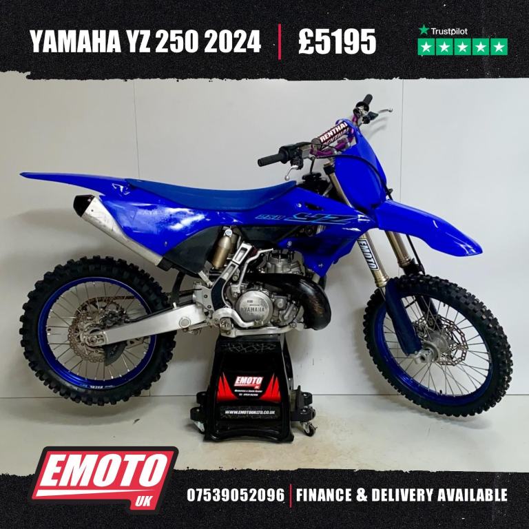 YAMAHA YZ 250 2024 Motocross Bike 250cc @EmotoUK - Finance Available