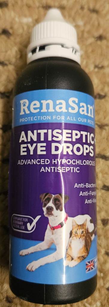Renasan Antiseptic Eye Drops (Cat or Dog) 