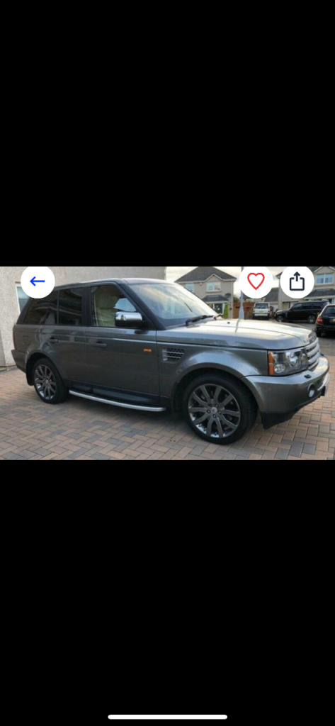 Land Rover, RANGE ROVER SPORT, Estate, 2008, Other, 2720 (cc), 5 doors