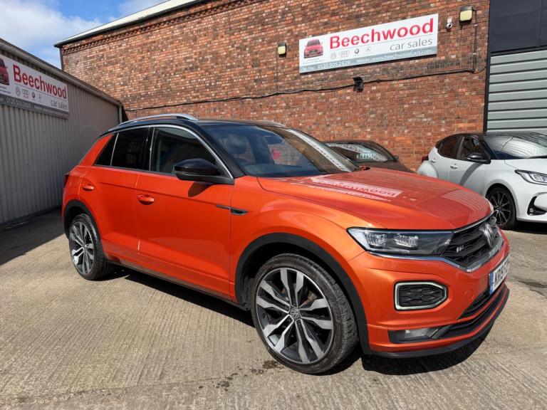 2019 Volkswagen T-Roc 1.5 TSI EVO R-Line DSG Euro 6 (s/s) 5dr HATCHBACK Petrol Automatic