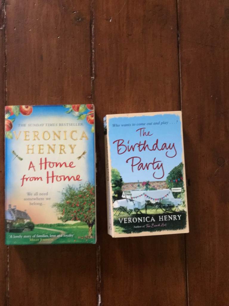 Veronica Henry Books: 'A Home from Home' & 'The Birthday Party' £2 each can split
