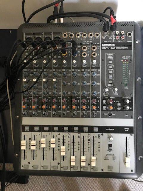 Mackie Onyx 1220 with Firewire Card