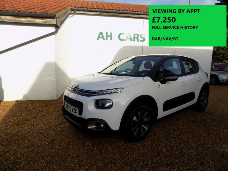 2020 Citroen C3 1.2 PureTech 83 Origins 5dr HATCHBACK Petrol Manual