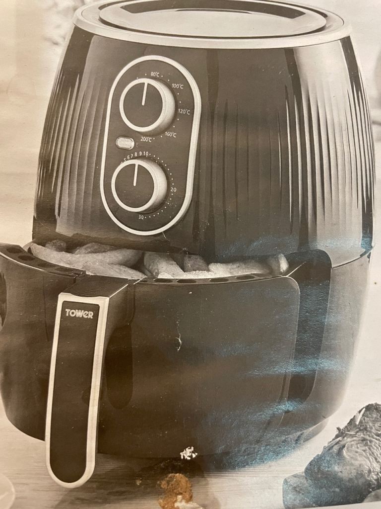 Tower Air Fryer – Black, Good Condition