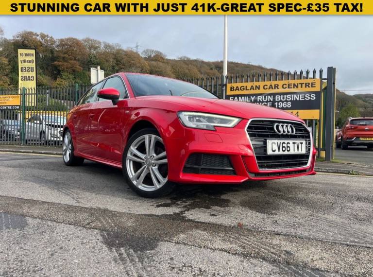 2016 Audi A3 1.4 TFSI CoD S line Sportback 5dr Petrol Manual Euro 6 (s/s) (150 ps) Hatchback Petr...