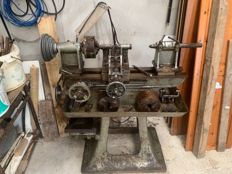 Cuthbert Conrod Boring Machine Single Phase Lathe from mid 1940s