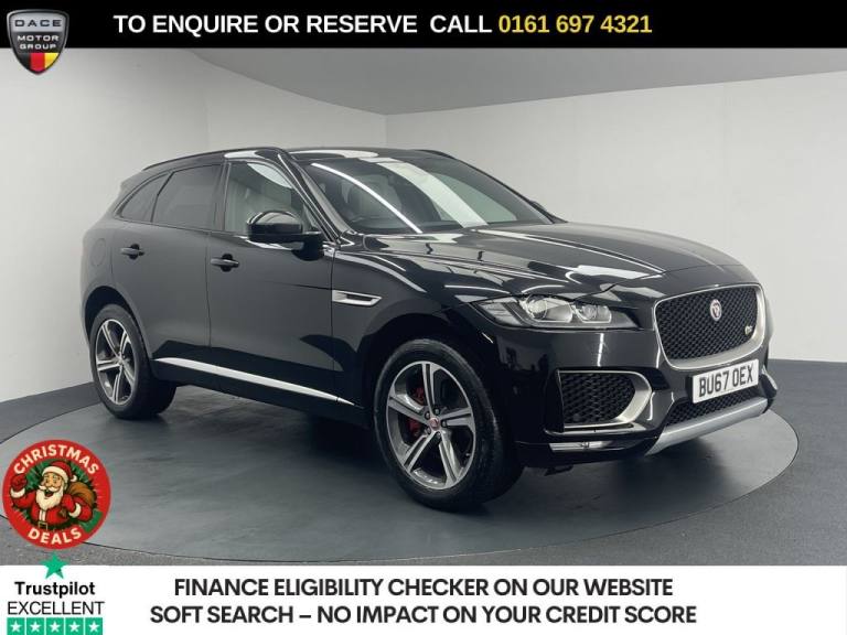 2017 Jaguar F-Pace 3.0 V6 S SUV 5dr Petrol Auto AWD Euro 6 (s/s) (380 ps) ESTATE Petrol Automatic