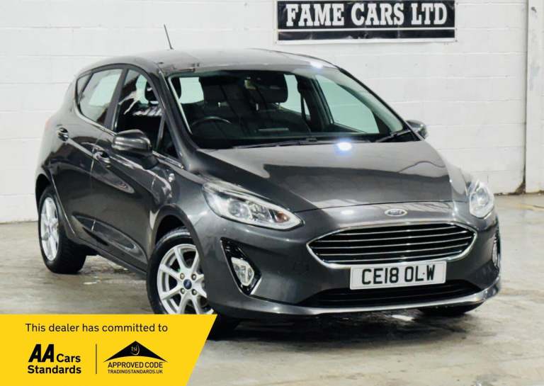 2018 Ford Fiesta 1.0T EcoBoost Zetec Auto Euro 6 (s/s) 5dr HATCHBACK Petrol Automatic