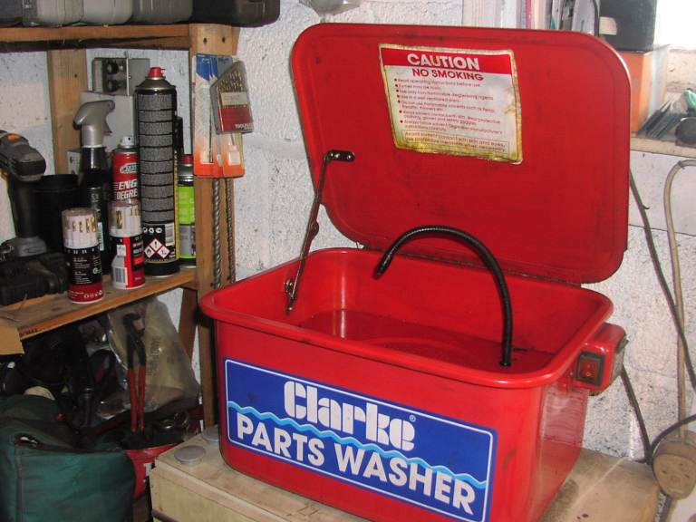Clarke parts washer