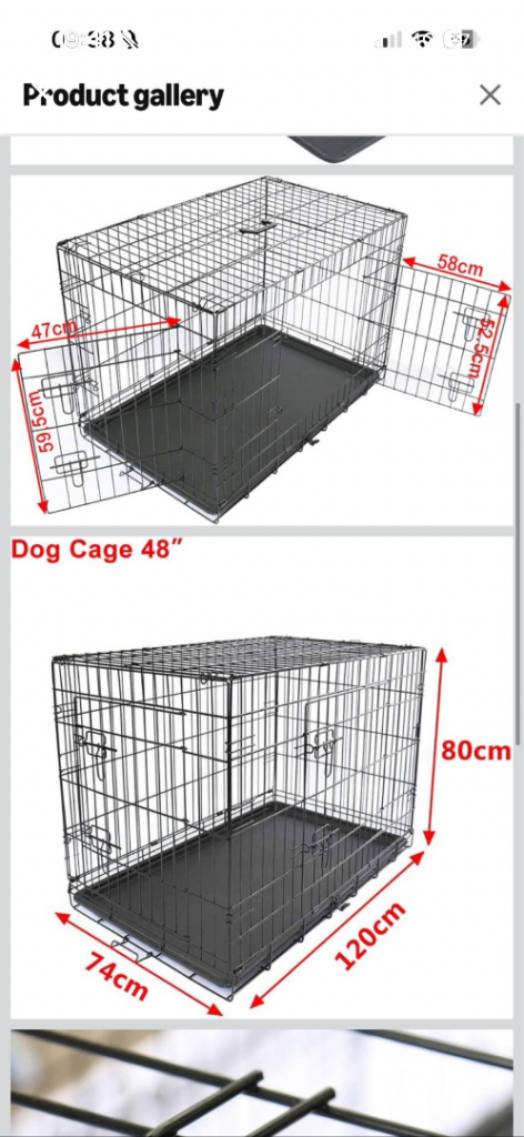 Large Dog cage 