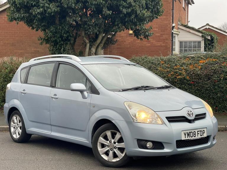 2008 TOYOTA CORROLA VERSO 1.8 PETROL AUTOMATIC T SPIRIT**7 SEATER + ULEZ / CAZ!*