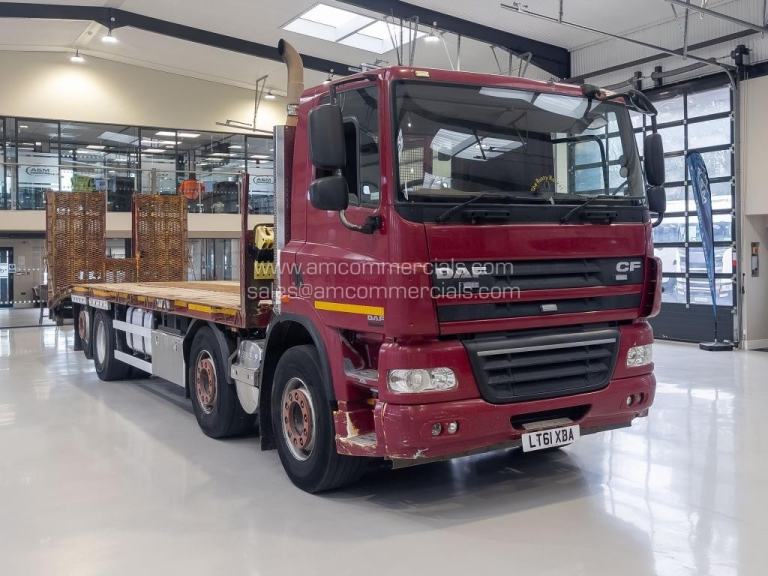 2012 (61) DAF CF 85.410 8X2 REARLIFT BEAVERTAIL